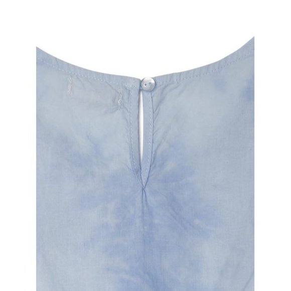 New Girl's Size Large 14 Easter Dress outfit light blue lace detail light blue - Picture 4 of 4